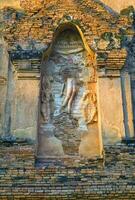 Wat Thraphang Thong Lang temple in Sukhothai, UNESCO World Heritage Site, Thailand photo