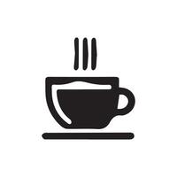 Coffee cup Icon Flat Style. Cup Vector. Mug Isolated Icon. vector