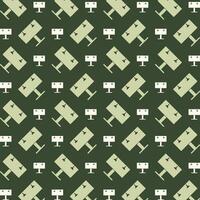 Billboard icon repeating trendy pattern beautiful green vector illustration background