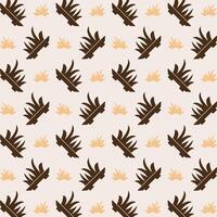 Grass icon repeating trendy pattern beautiful vector illustration light background
