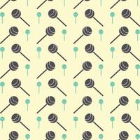 lollipop trendy pattern design beautiful repeating vector illustration background