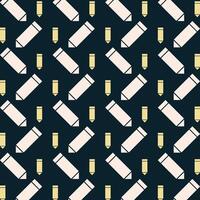 Edit icon repeating trendy pattern colorful vector illustration dark background