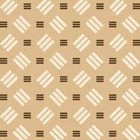 Menu button trendy repeating pattern brown abstract background vector illustration