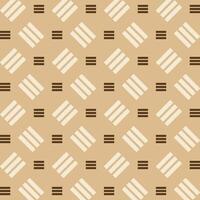 Menu button trendy repeating pattern brown abstract background vector illustration