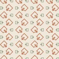 Logout icon repeating trendy pattern beautiful vector gift wrapping background