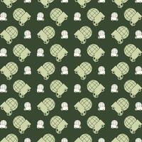 Global Delivery icon repeating trendy pattern beautiful green vector illustration background