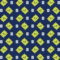 Fertiliizer icon repeating green trendy pattern colorful vector illustration background