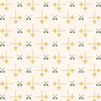 Fencing icon repeating trendy pattern colorful vector illustration wallpaper background