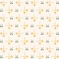 Fencing icon repeating trendy pattern colorful vector illustration wallpaper background