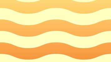 Motion graphics element smooth orange wave animated video background