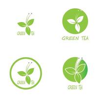 tea vector icon logo
