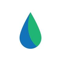 vector de plantilla de logotipo de gota de agua