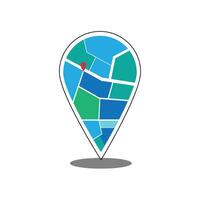 Location point Logo icon vector