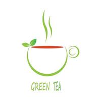 té vector icono logo