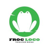 Frog Logo Template vector