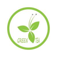 tea vector icon logo