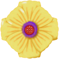 amarelo flor isolar png