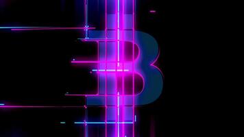 3d animiert Bitcoin video