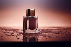 AI generated Tom Ford Ombre Leather Perfume Launch in Kharkiv, Ukraine photo