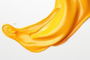 ai generado transparente crema gel lubricante para productos cosméticos foto