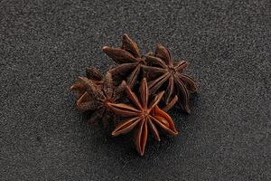 Star anise dry aroma seasoning photo