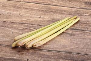 Green lemongrass stem aroma seasoning photo