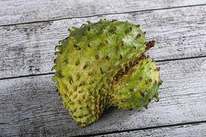 Sweet ripe juicy exotic Soursop photo