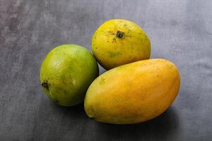 Fresh sweet and juicy mango heap photo