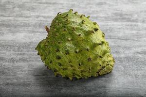 Sweet ripe juicy exotic Soursop photo