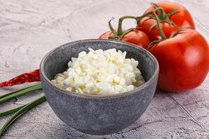 Cottage cheese Curd in the bowl photo