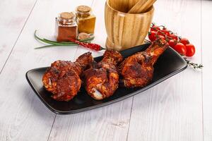 Indian tandoori turkey shoulder wing photo