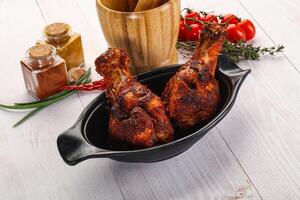 Indian tandoori turkey shoulder wing photo