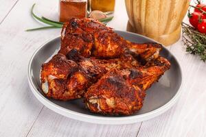 Indian tandoori turkey shoulder wing photo