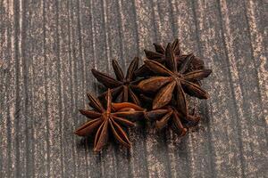 Star anise dry aroma seasoning photo