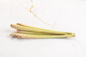 Green lemongrass stem aroma seasoning photo