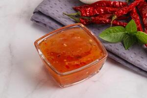 Chinese traditional sweet and sour sauce photo