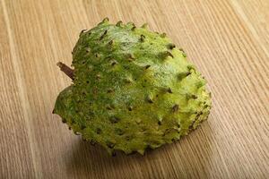 Sweet ripe juicy exotic Soursop photo