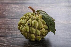 Fresh ripe sweet and juicy Custard Apple photo