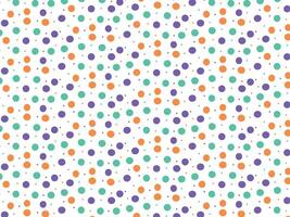 Abstract multicolored playful circle background pattern vector