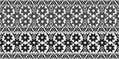 Aztec ethnic patterns are traditional. Geometric oriental seamless pattern. Border decoration. Design for background, vector illustration, textile, carpet, fabric, clothing, and embroidery.
