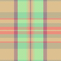 Vector plaid seamless of textile texture fabric with a background tartan check pattern.