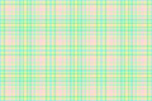 Check background plaid of seamless vector textile with a tartan pattern texture fabric.