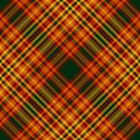Texture check pattern of plaid fabric seamless with a vector background tartan textile.