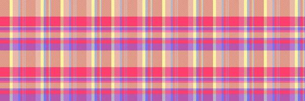 Podium vector seamless pattern, individuality textile fabric check. Irish tartan texture background plaid in red and yellow colors.