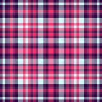 Seamless check pattern of plaid textile vector with a texture tartan background fabric.