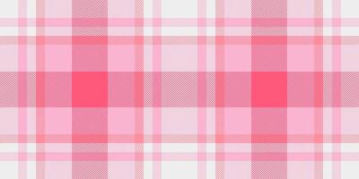 Vector plaid textile of tartan seamless texture with a background check pattern fabric.