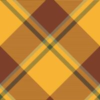 Plaid pattern vector. Check fabric texture. Seamless textile design for clothes, paper print. vector