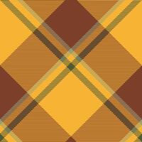 Plaid pattern vector. Check fabric texture. Seamless textile design for clothes, paper print. vector