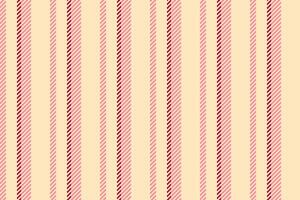 Fabric stripe pattern of seamless vertical lines with a textile background vector texture.