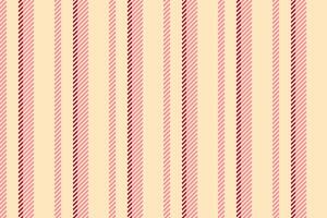 Fabric stripe pattern of seamless vertical lines with a textile background vector texture.